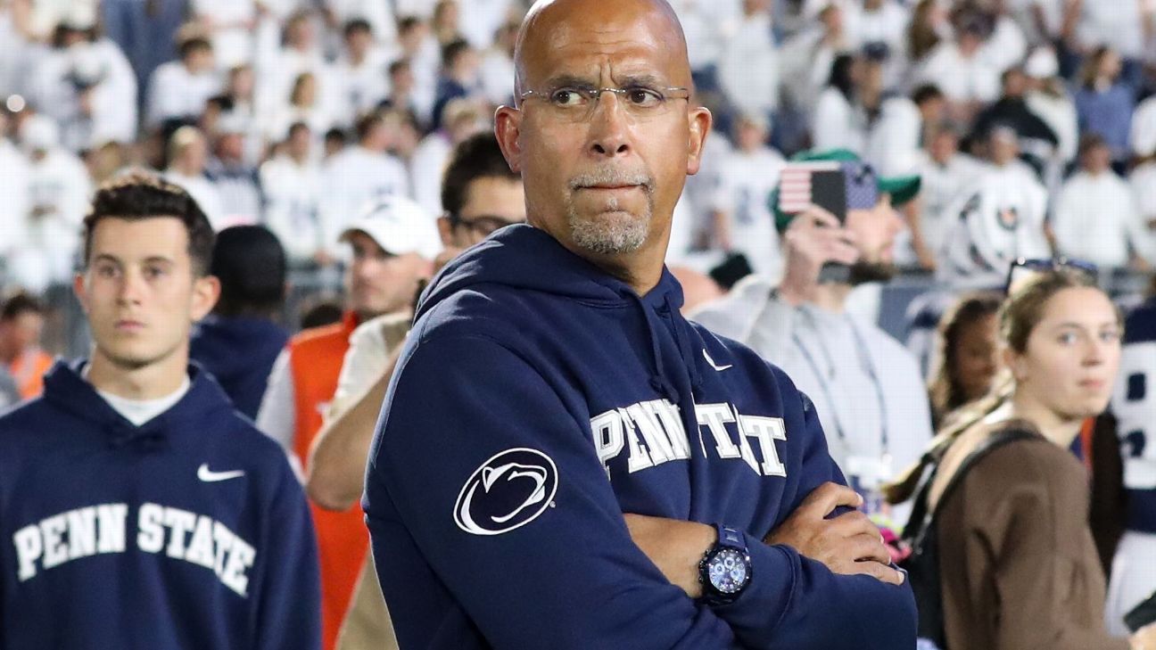 Penn State fires head coach James Franklin after 12 seasons