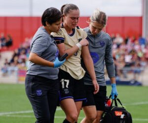Barcelona’s Ewa Pajor avoids ACL tear, faces six weeks out