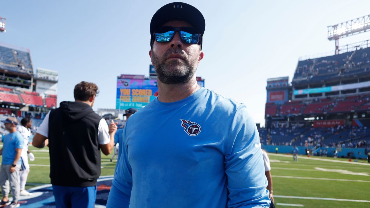 Titans fire coach Brian Callahan after 1-5 start in 2025