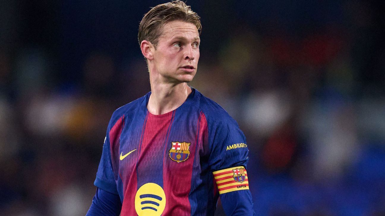 Frenkie De Jong signs new Barcelona contract until 2029