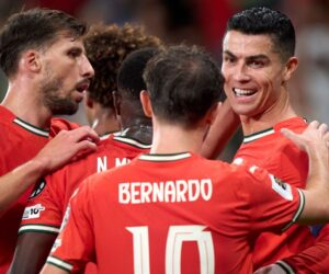 Cristiano Ronaldo scores 2, becomes all-time scorer in WCQ
