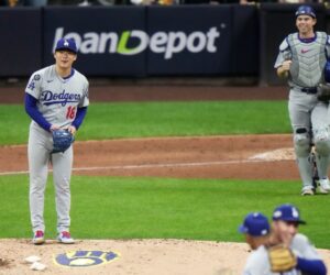 Yoshinobu Yamamoto pitches Dodgers to 2-0 NLCS lead vs. Brewers