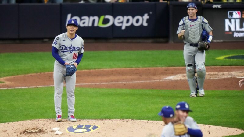 Yoshinobu Yamamoto pitches Dodgers to 2-0 NLCS lead vs. Brewers