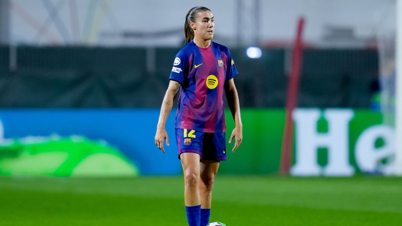 Barcelona’s Patri Guijarro to miss 12 weeks with broken foot