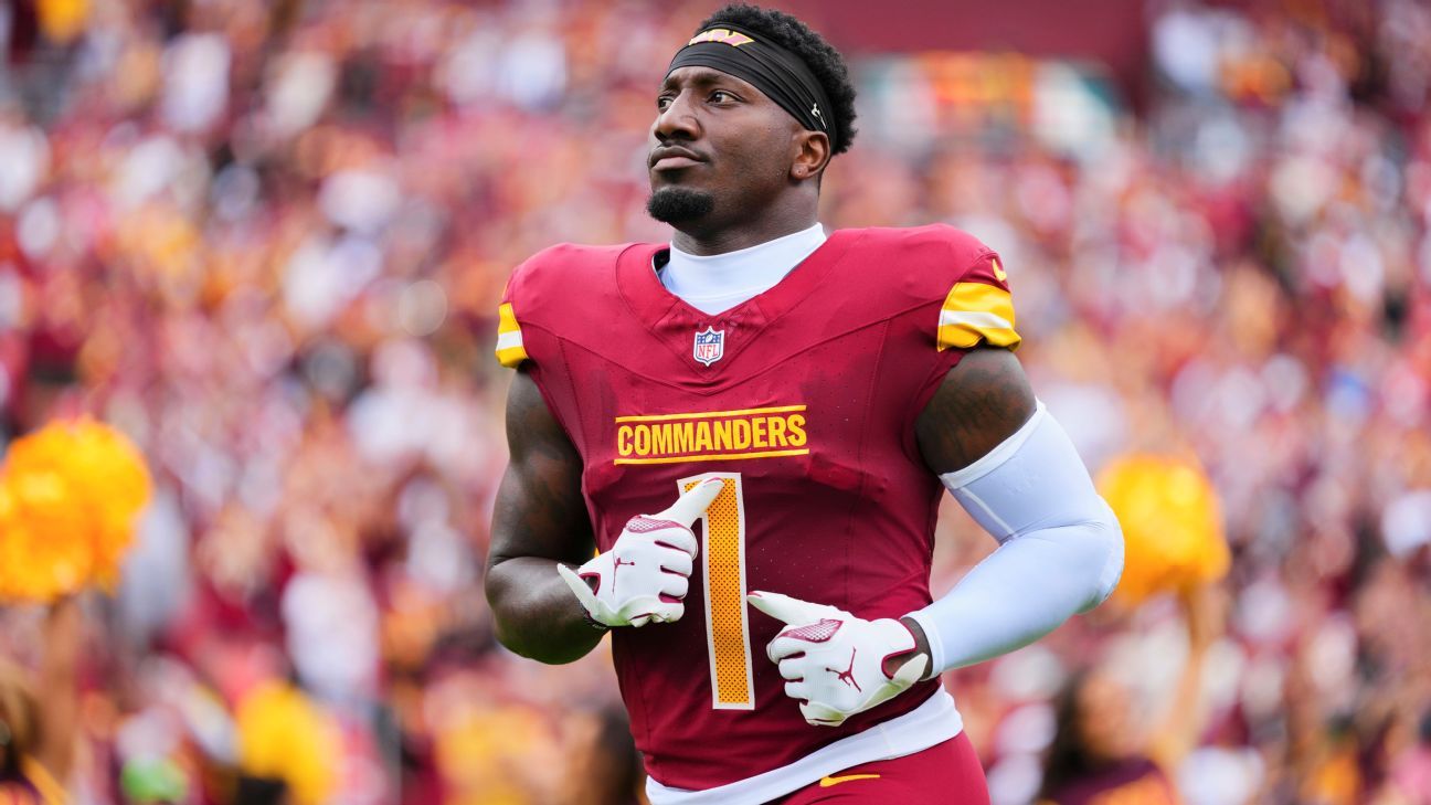 Commanders rule out Deebo Samuel, down top 3 WRs vs. Cowboys