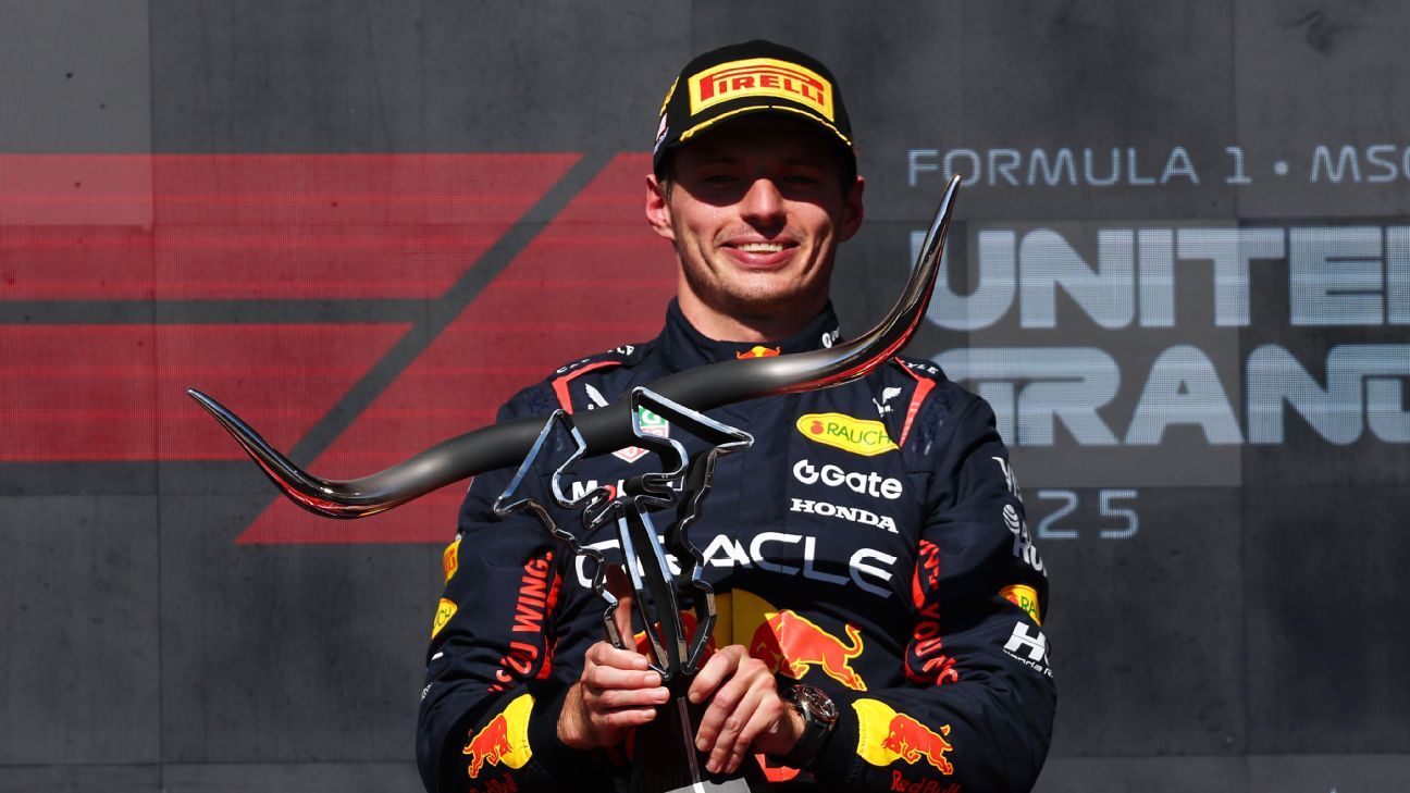Verstappen dominates U.S. Grand Prix; cuts points gap to McLaren