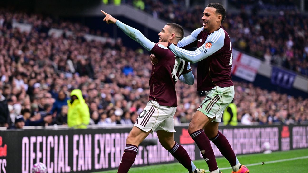 Tottenham 1-2 Aston Villa: Rogers, Buendía wreck Frank’s ‘fortress’ hopes
