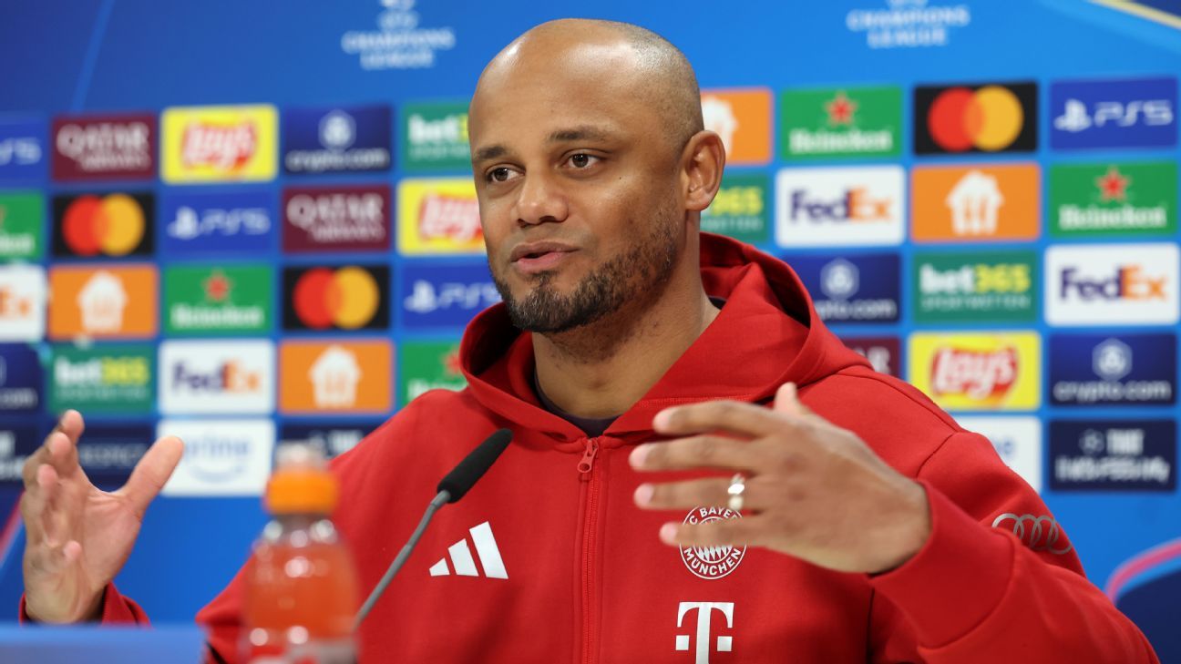 Bayern Munich extend Vincent Kompany contract to 2029