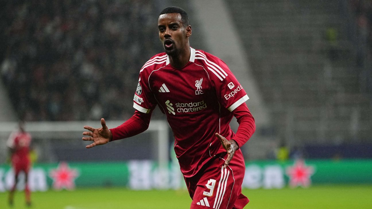 Liverpool’s Slot admits Isak fitness worry after injury setback