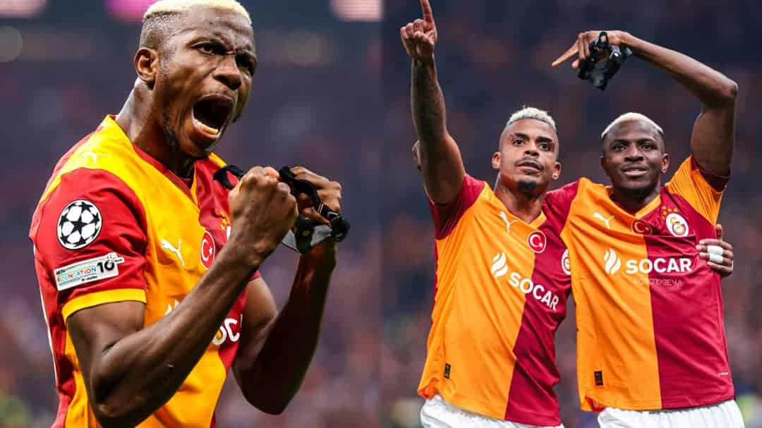 Osimhen shines with double as Galatasaray down Bodø/Glimt