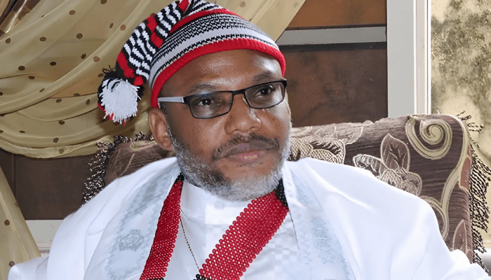 Nnamdi Kanu’s trial stalls over missing case file as court adjourns to Monday
