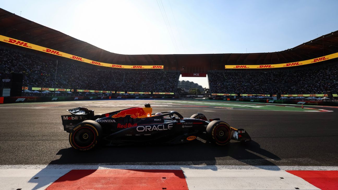 Max Verstappen sets the pace in Mexico GP practice over McLarens