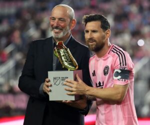 Golden Boot winner Messi bags brace, sends Miami to playoff win