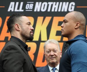 Parker 20 pounds heavier than Wardley for heavyweight bout