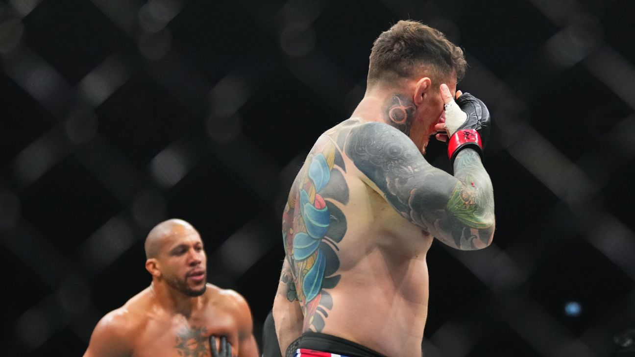 UFC 321 live results: Eye poke ends Tom Aspinall vs. Ciryl Gane fight