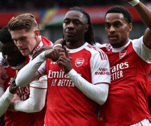 Eberechi Eze scores for Arsenal vs. ex-club Crystal Palace