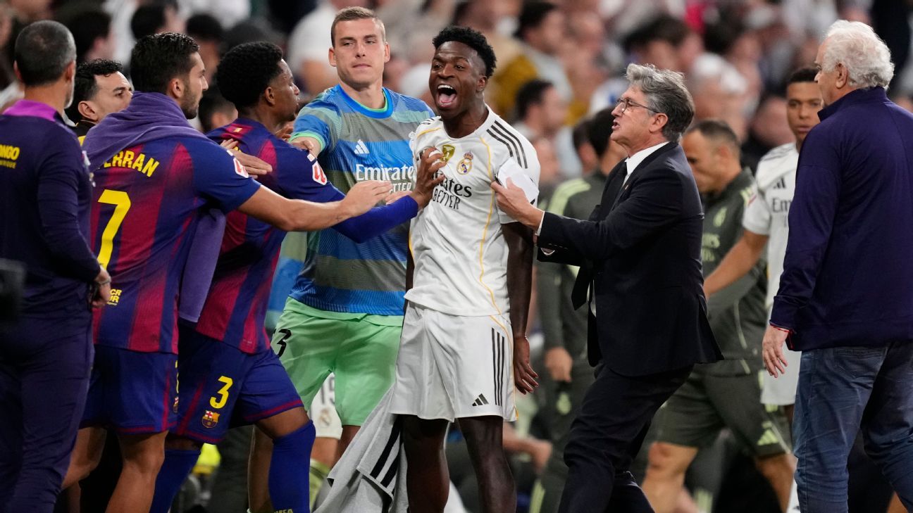 Vinícius Jr. on Real Madrid-Barcelona row: ‘Didn’t want to offend’