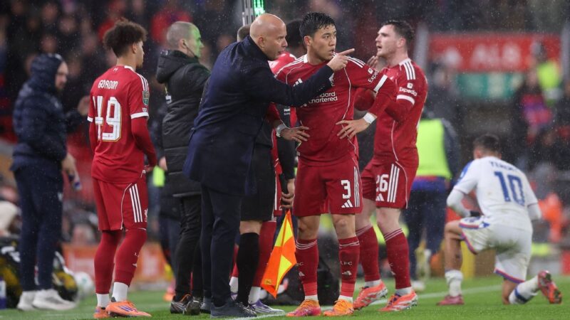 Liverpool face no new pressure amid 6-of-7 skid, Slot says