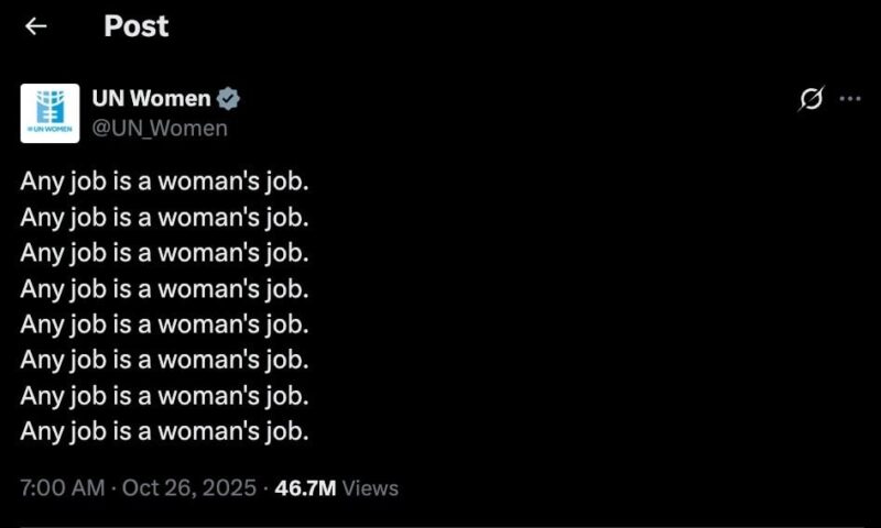 ‘Any job is a woman’s job’ — UN post sparks vacancies for female truck off-loaders, barrow pushers