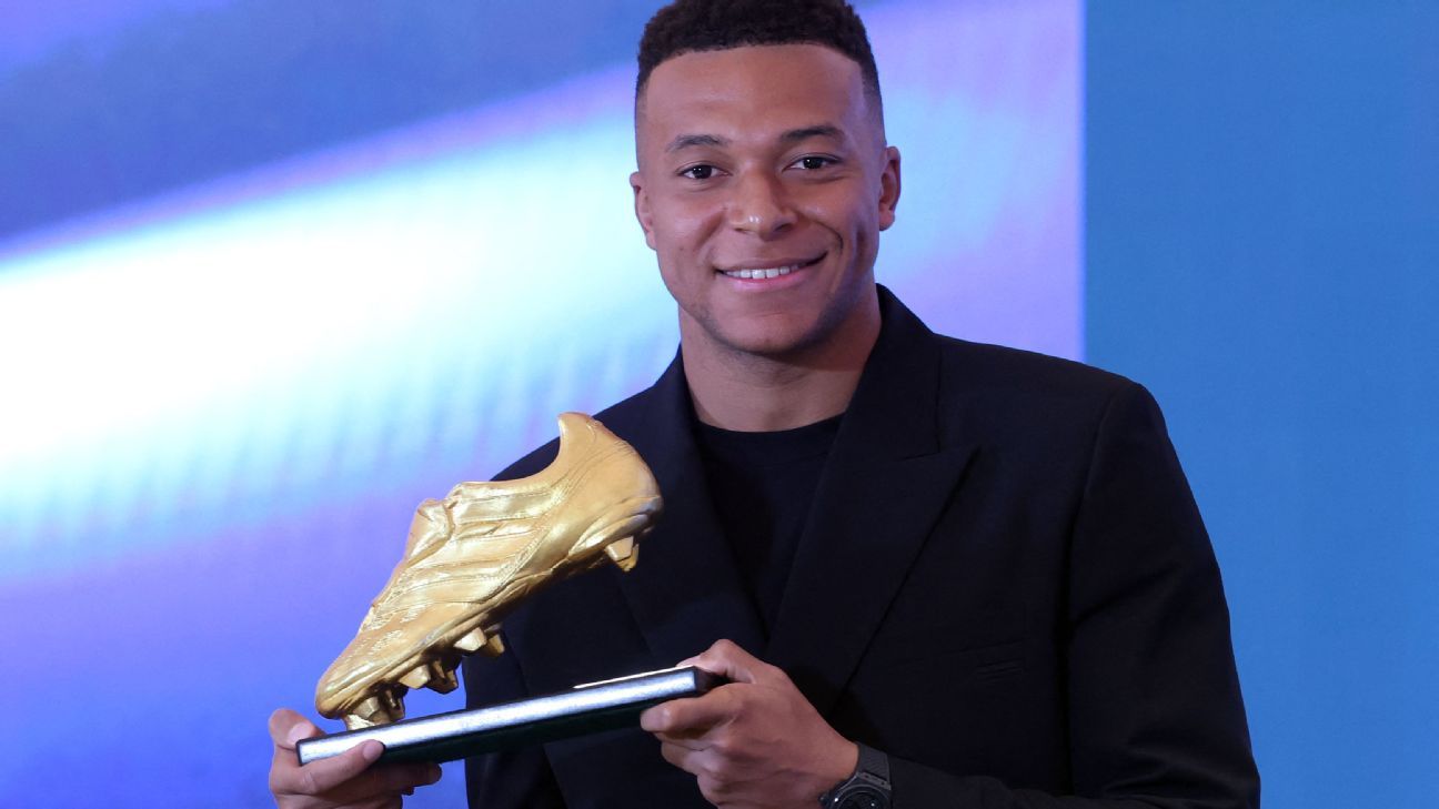 Mbappé wins Golden Boot, wants Madrid stay ‘for many years’