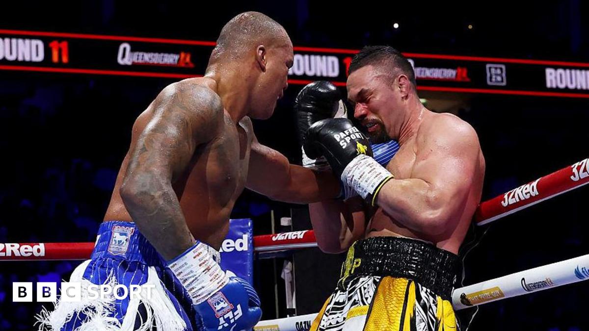 Parker vs Wardley: Fabio Wardley stops Joseph Parker in huge heavyweight upset