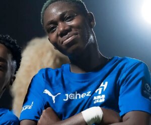 Oshoala Wins September POTM Award In Saudi Women’s League