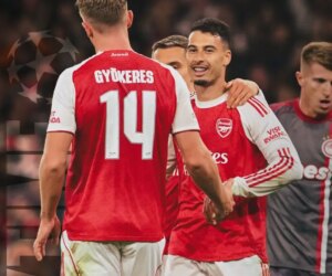 Arsenal Overcome Stubborn Olympiacos 2-0