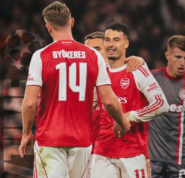 Arsenal Overcome Stubborn Olympiacos 2-0