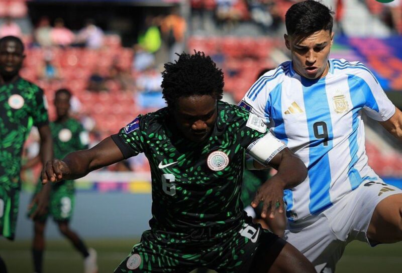 2025 U-20 WC: Flying Eagles Suffer Humiliating 4-0 Defeat To Argentina In Round Of 16 Clash