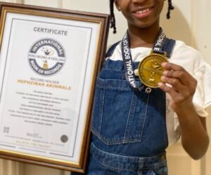 Hephzibah Akinwale Makes History, Wins Forbes Women Africa Award at 12