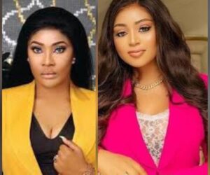 Actress, Angela Okorie reacts after Regina Daniels’ viral video spark rumours of domestic violence