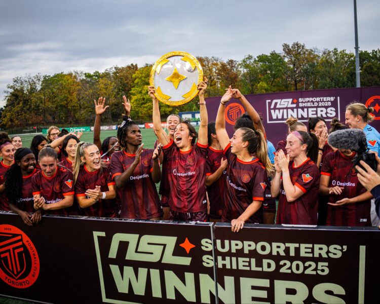 Okoronkwo Celebrates NSL Title Win With AFC Toronto