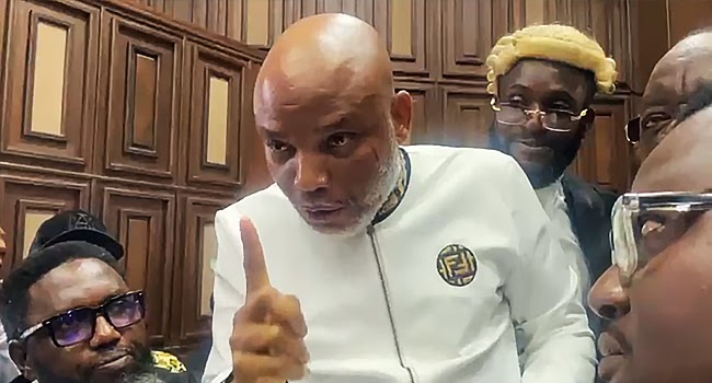 BREAKING: Nnamdi Kanu to Represent Himself as Legal Team Withdraws from Case