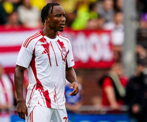 Onyemaechi Subbed Off In Olympiacos’ Loss To Barcelona