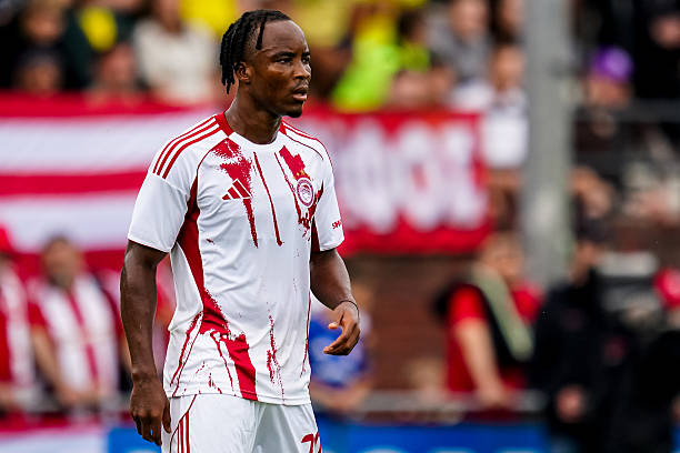 Onyemaechi Subbed Off In Olympiacos’ Loss To Barcelona