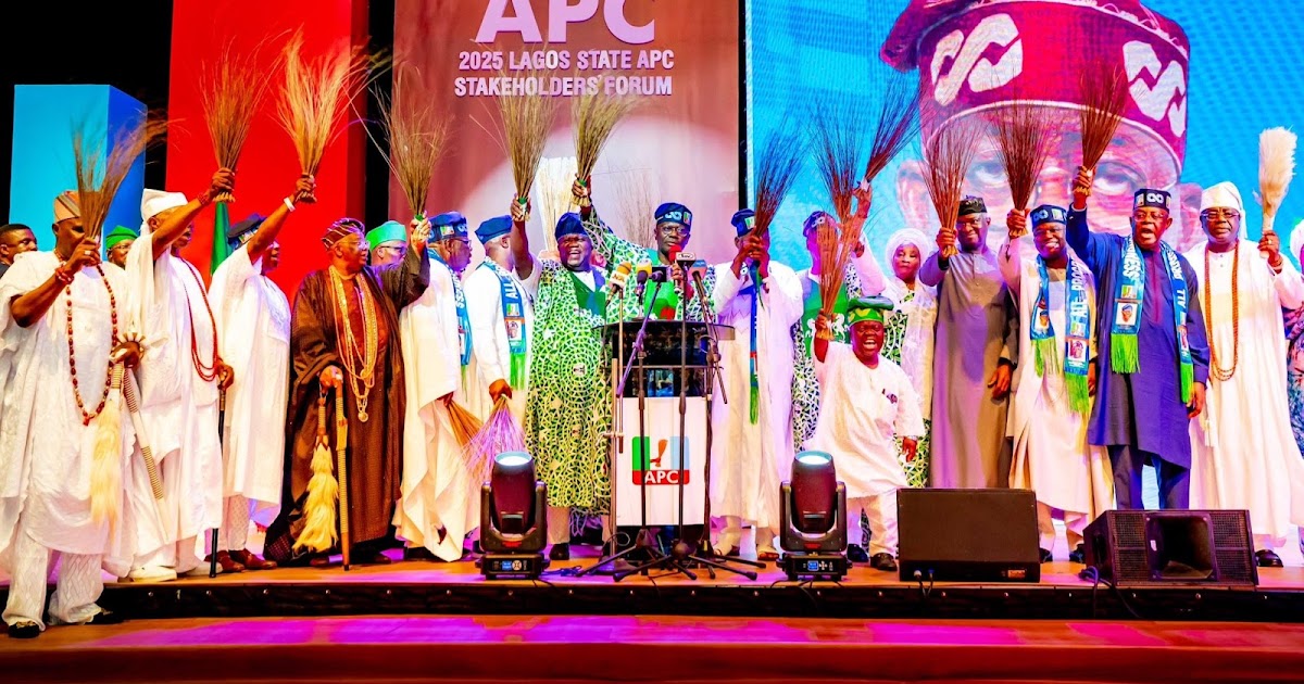 Sanwo-Olu, Fashola, Ambode Lead Lagos APC to Endorse Tinubu for Second Term