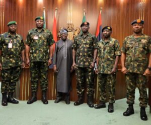 Tinubu In Closed Door Meeting With Service Chiefs