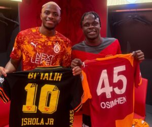 Olaitan Apologises To Fans For Exchanging Jerseys With Osimhen