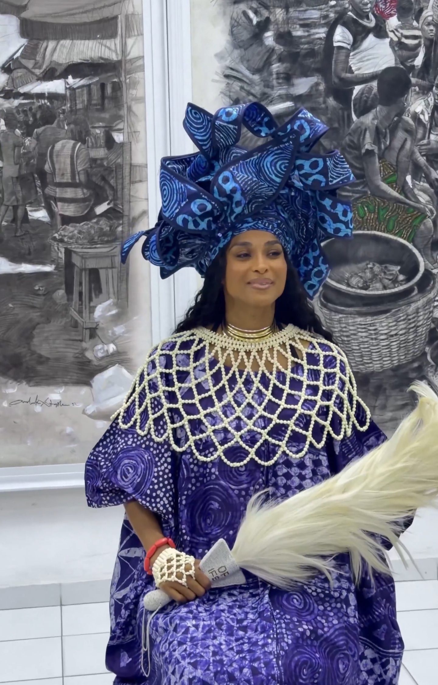 “No More Dirty Roads, Everywhere Is Clean” – Ciara Gushes Upon Visit For Fashion Week