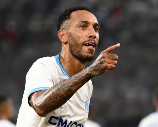 Aubameyang Bags Assist In Marseille ‘s 6-2 Win Vs Le Havre