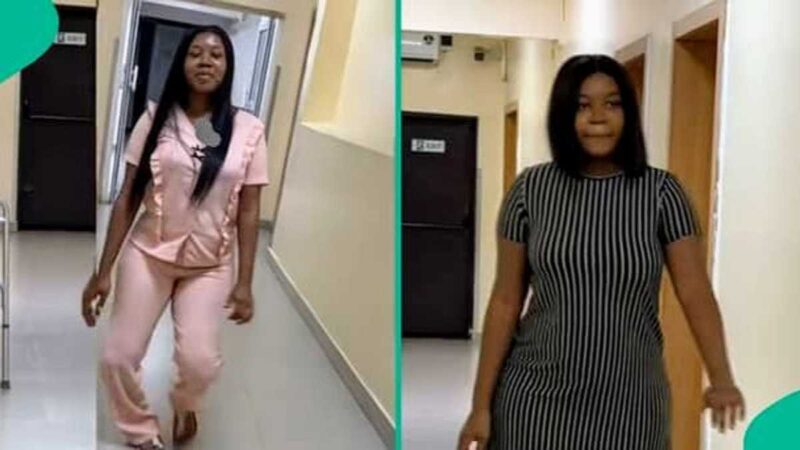 Nigerian Lady Who Did Surgery to Straighten ‘Bow Legs’ Posts Amazing Transformation in Video
