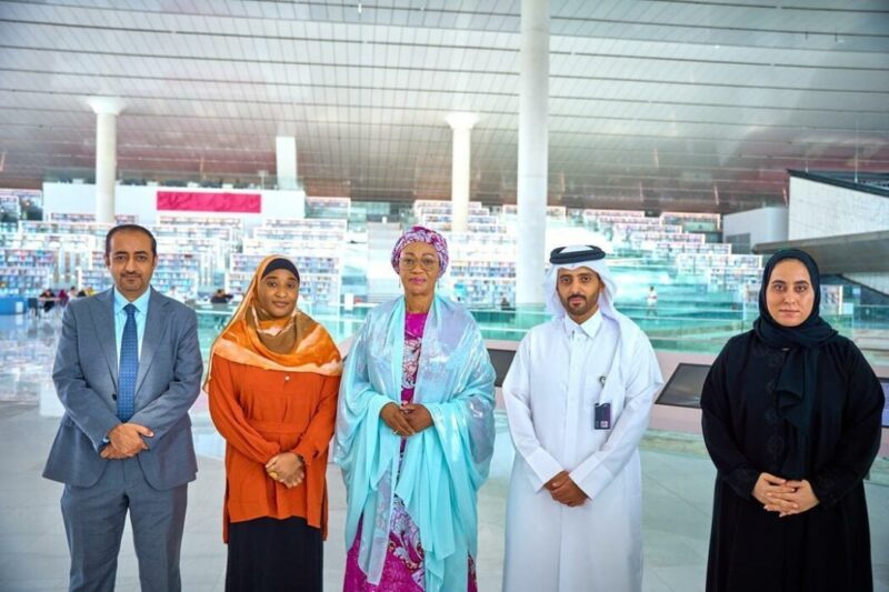 Remi Tinubu Visits Doha, Says Nigeria To Model Own National Library After Qatar’s
