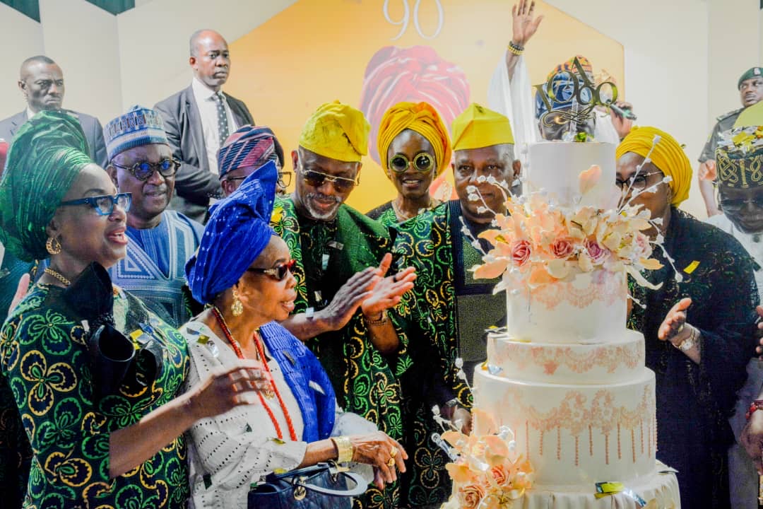 Kayode Akinmade: Harvest of thanksgiving as Mama Olaitan Victoria Abiodun clocks four scores and ten