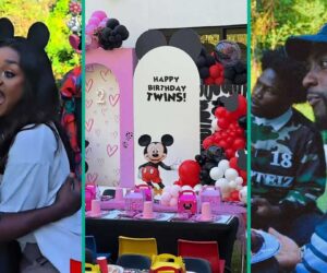 Videos From Davido and Chioma’s Twins’ 2nd Birthday Party in Atlanta Emerge: “Be Like Wedding Event”