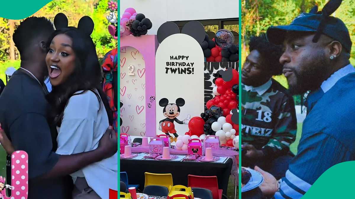 Videos From Davido and Chioma’s Twins’ 2nd Birthday Party in Atlanta Emerge: “Be Like Wedding Event”
