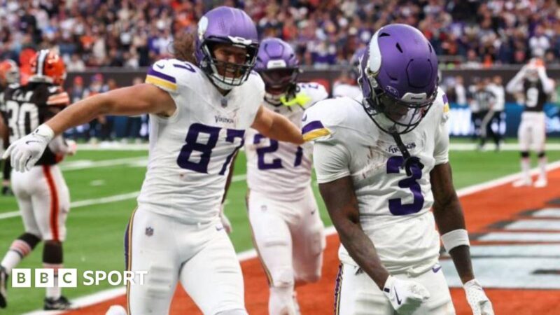 NFL London results: Minnesota Vikings snatch late 21-17 win over Cleveland Browns