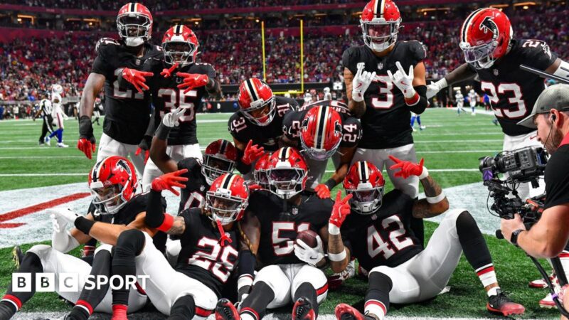 NFL: Atlanta Falcons 24-14 Buffalo Bills, Washington Commanders 25-24 Chicago Bears