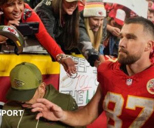 NFL: Travis Kelce ties Kansas City Chiefs record in win over Washington Commanders