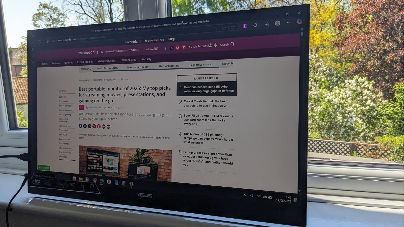 Desktop-sized displays hit the road – is it time for businesses to trade portability for productivity?