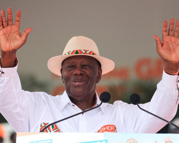Ivorian president Ouattara, 83, wins fourth presidential term